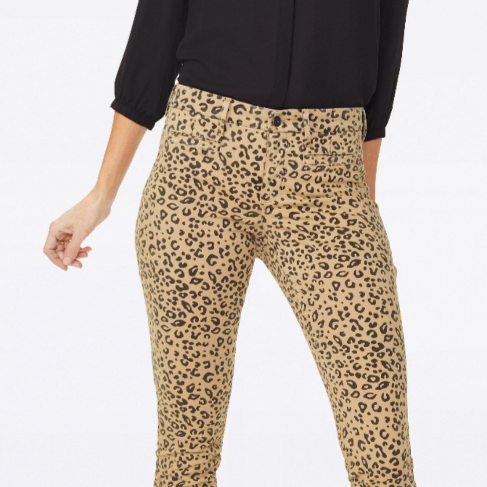 NJDJ ami skinny jeans in Sierra jaguar